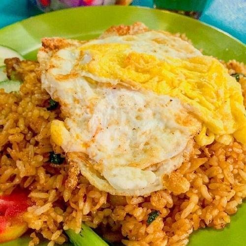 Paket Ayam Bakar Bumbu Padang Dan Teh Es menu Nasi Goreng dan Ayam Bakar Cafe Oren, Tanah Abang