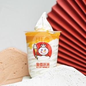 Berry Bean Sundae menu Mixue Wendit, Mangliawan