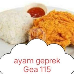 Paket Chicken menu Ayam Geprek Gea 115 Graha Indah, Jatiasih