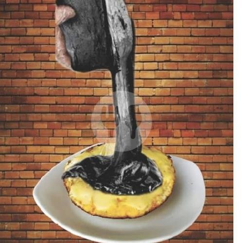 Telor Cumi Black Mozarella menu Sorabi Cibulan, Kedawung