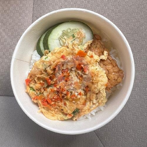 Lemon Tea menu Rice Bowl Bahagia, Colomadu