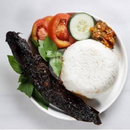 Nasi Lalapan Iwak P menu Ayam Rempah 99, Stand Pujasera Sudirman