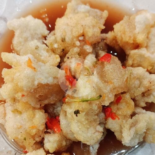Cireng Bumbu Petis Madura menu Kedai Rujak Kuah Pindang Dan Kelang Mbak Anie, Banyuwangi