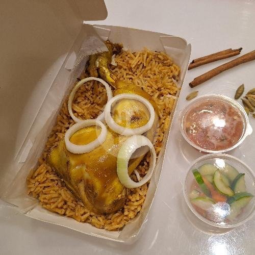 Nasi Kebuli Kambing 1/2 Porsi menu Al Kabsa, Bendungan Hilir