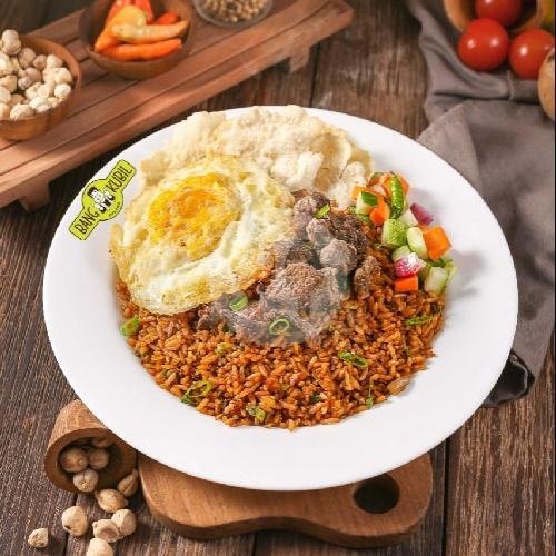 Es Jeruk Kelapa menu Soto Betawi Bang Kubil, Kelapa Gading