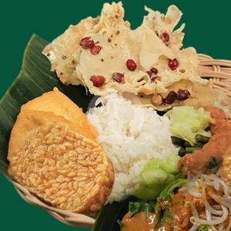 Pecel Punten Khas Blitar menu Cicocimilk, Graha Juanda