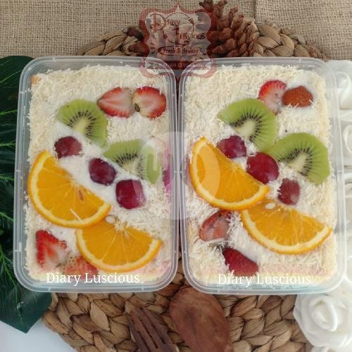 Salad Buah Abil Porsi Besar 750 Ml menu Salad Buah Abil Antapani Diary Salad Luscious, Hantap Raya