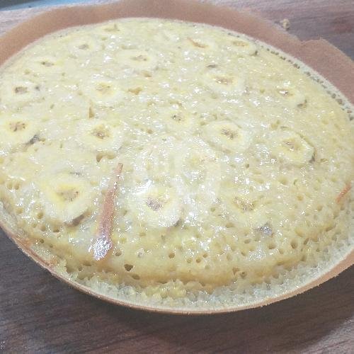 Ketan Hitam Kelapa 1x + 1x Biasa 2 Telor Hayam menu Martabak Kariana, Ibu Ganirah