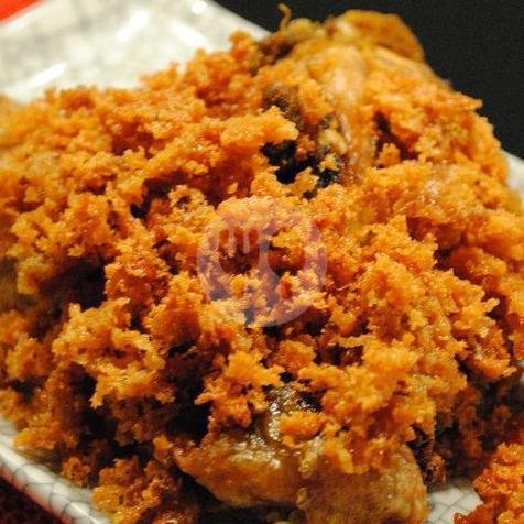 Ayam Kremes Paha + Nasi menu Pondok Raos, Setiabudi