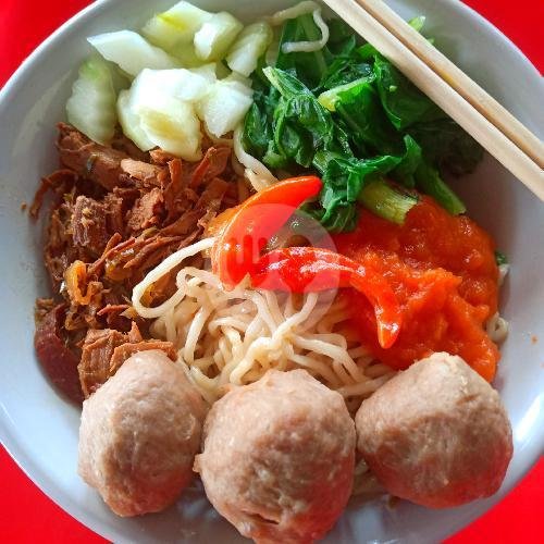 Bakso menu Mie Ayam Bakso Soto Solo Baru, Grogol