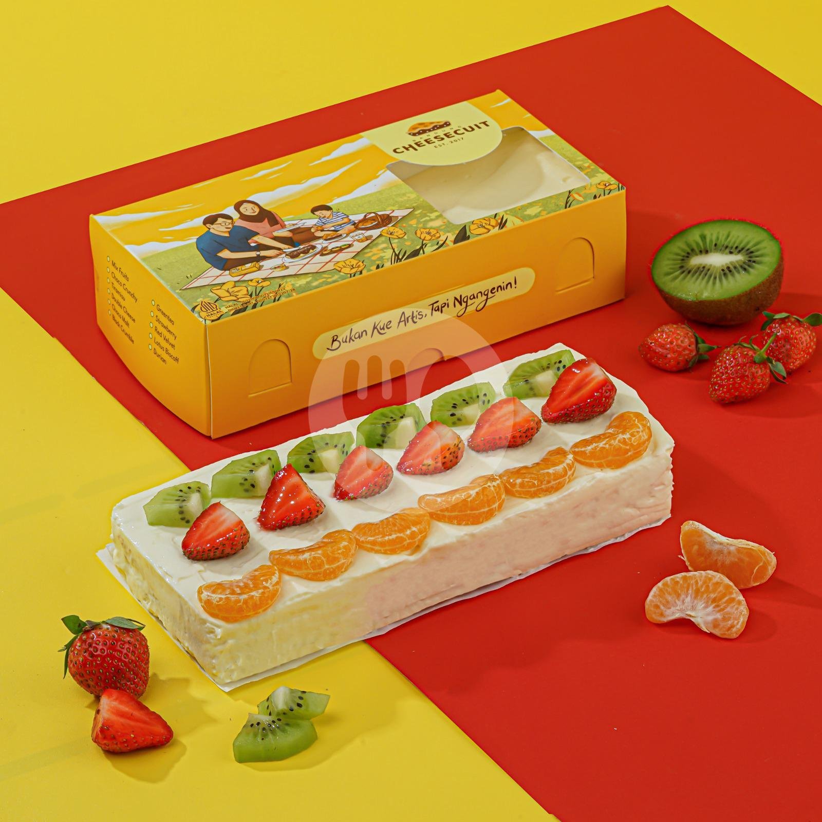 Cheesecuit Red Velvet menu Bandung Cheesecuit, Dago