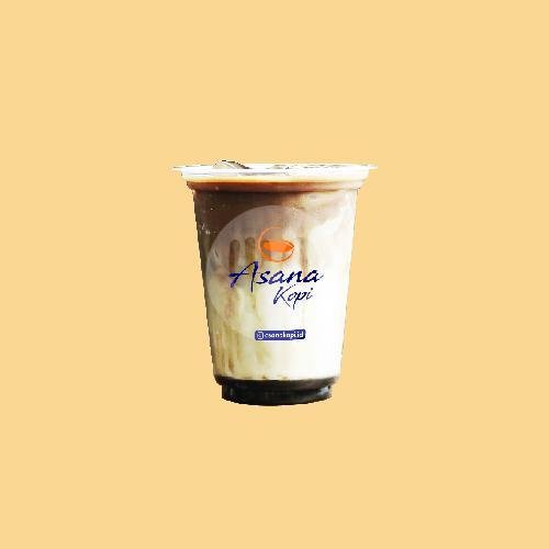 Es Kopi Susu menu Asana Kopi, Nginden