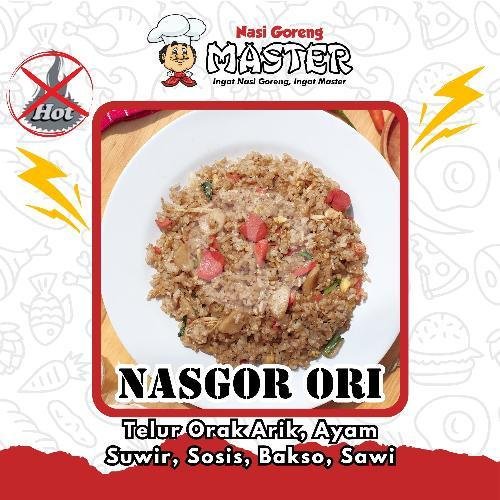 Nasi Goreng Original - Tidak Pedas menu Nasi Goreng Master, Kapas Madya