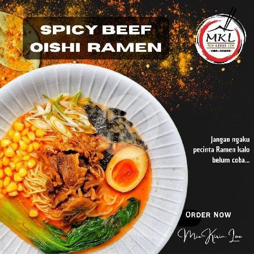 Dry Ramen Sibuya Level 0 menu Ramen Miekirinloe, Manyar Gresik