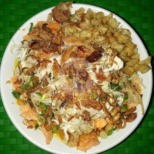 Bubur Ayam Polos menu Bubur Ayam Mantep, Bekasi Utara