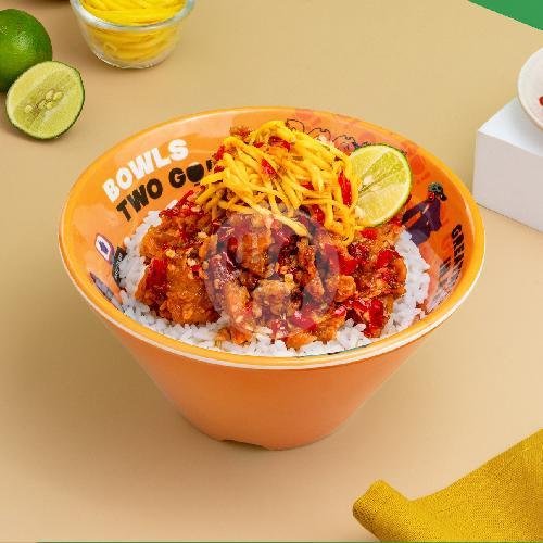 Tornado Curry-ous Eaty Crispy Chicken Bowl menu Bowls Two Go, Grand Indonesia