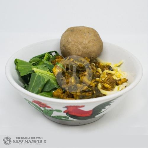 Es Campur menu Mie Baso & Mie Ayam Sido Mampir 2, Margasari