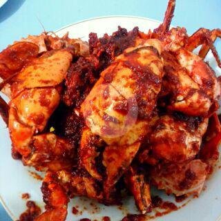 Kepiting Jumbo Porsi Besar menu Sari Laut Kapasan, Wiyung