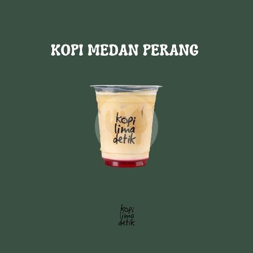 Es Kopi Medan Perang menu Kopi Lima Detik, Cikajang