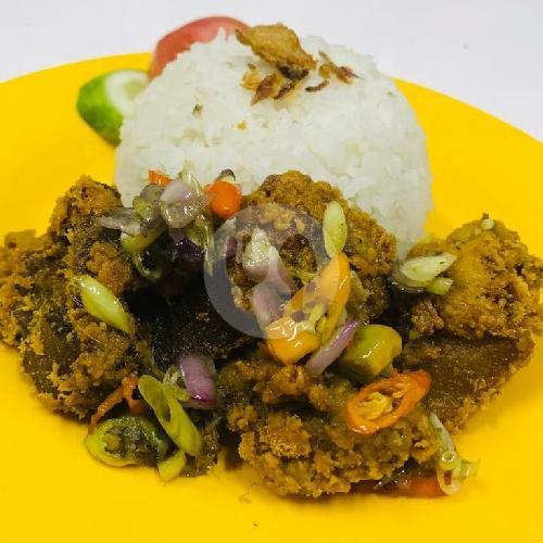Nasi Putih menu Bakso Babi Rocky & Daging Segar, Godean