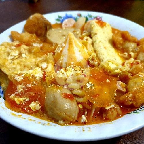 Mie Get Toping Komplit+seafood menu Seblak Jontor