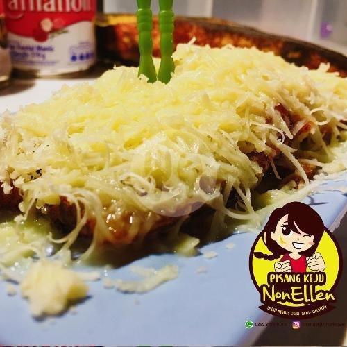 Pisang Keju Susu menu Pisang Keju & Roti Bakar Kukus Non Ellen, Taman Kopo Indah 2