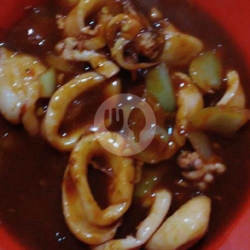 Cumi Goreng Tepung menu Seafood 88 Nasi Uduk Lana Putra, Pasar Minggu