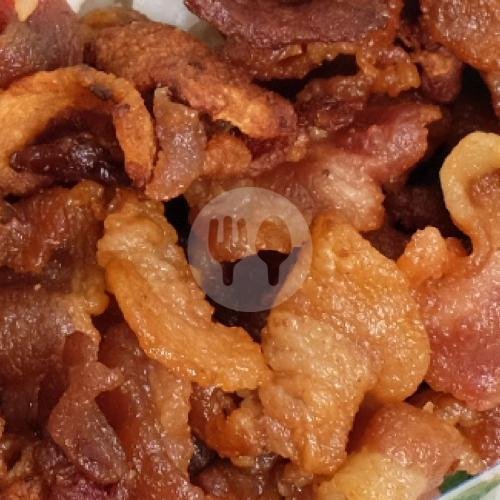 Sate Babi 5 Tusuk menu Nasi Bigul Bali Bu Niluh, Pasar Baru