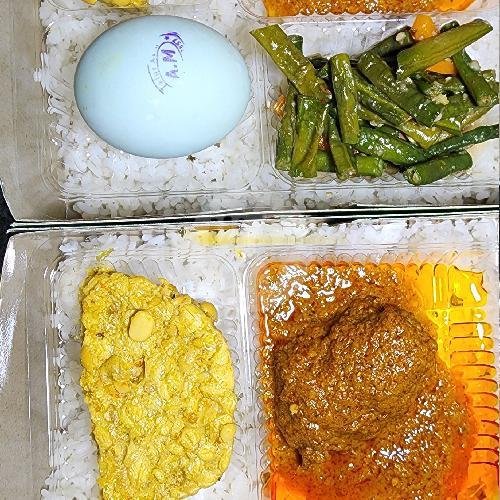 NASI TONGSENG KAMBING ( BOX ) menu Wrm. Restu Ibu, Slamet Riyadi