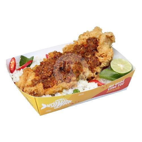 Ngayam Katsu menu Ngayam, Tenggilis - Pujasera Masbro