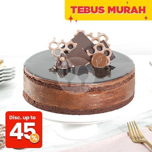 Pudding Cheese Cake 20x20 menu Dapur Cokelat, Tropodo