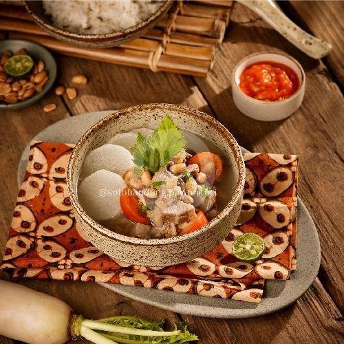Sop Daging Iga Sapi menu Ayam Goreng Gepuk, Sop, Soto Pawon Itoci, Sekeloa