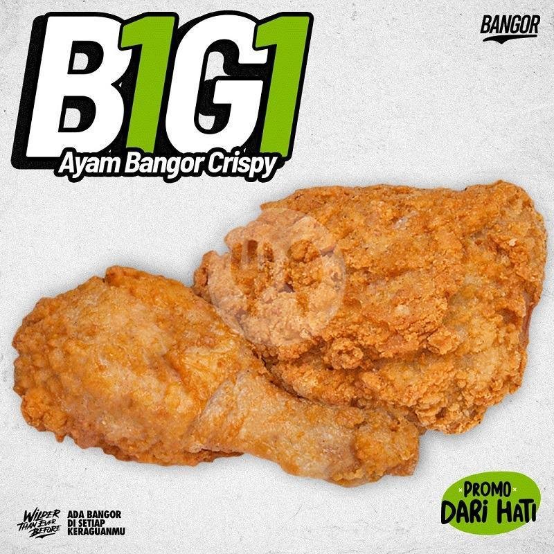 Buy 1 Get 1 Dipping Fries menu Burger Bangor Express, Nglames Madiun