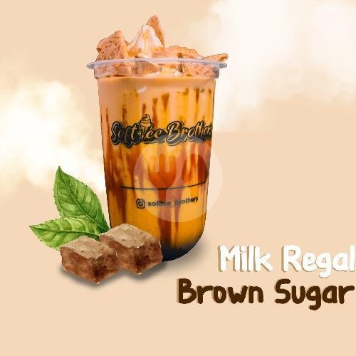 Milk Float Regal With Brown Sugar menu Soft Ice Brothers, Lawang