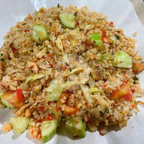 Nasi Goreng Rica Ayam menu Kedai Biru Abah Asep, Sukahaji