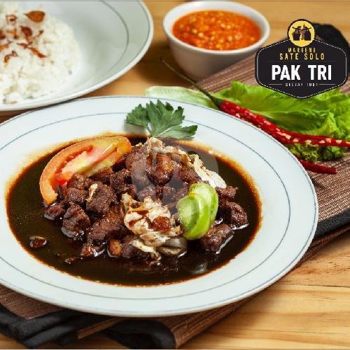 Tongseng Ayam menu Warung Sate Solo Pak Tri, Ciputat