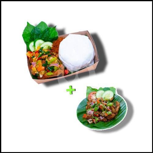 Paket Double Ayam Negeri(Goreng/Bakar) menu Khaira Ayam Goreng, Sukabumi