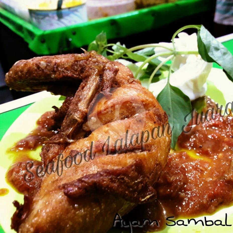 Ayam Saos Asam Manis menu Seafood & Lalapan Juara 1 Cak Khoirus, Dieng