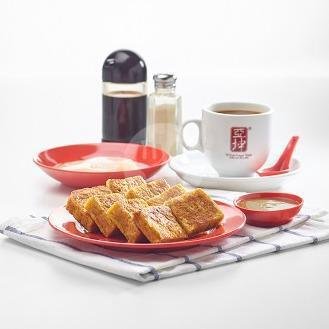 Steamed Bread Toast Set menu Ya kun Kaya Toast, Hotel Santika Kelapa Gading