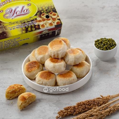 Bakpia Basah Kacang Hijau Isi 20 menu Bakpia Pathok Yola, Ngampilan