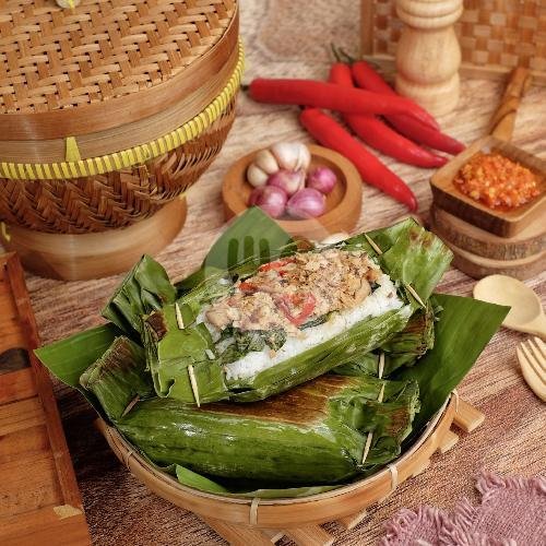 Mie Bakar Sosis menu Nasi Bakar Kedai Sriti, Sawojajar