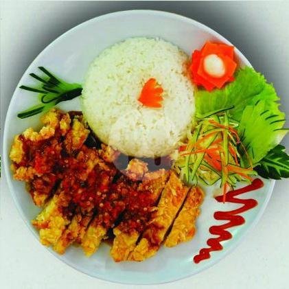 Yakimeshi Katsu menu Warung Katsu Jpan, Banjarsari