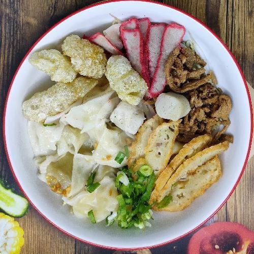 Yam Tauge Komplit menu bakmie Singkawang Aang 51 Krendang