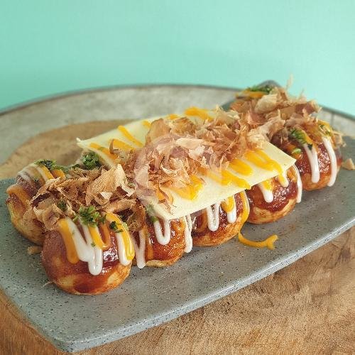 (10 Pcs) Chicken Floss Takoyaki - Mix menu Mr. REY Takoyaki Japanese Food