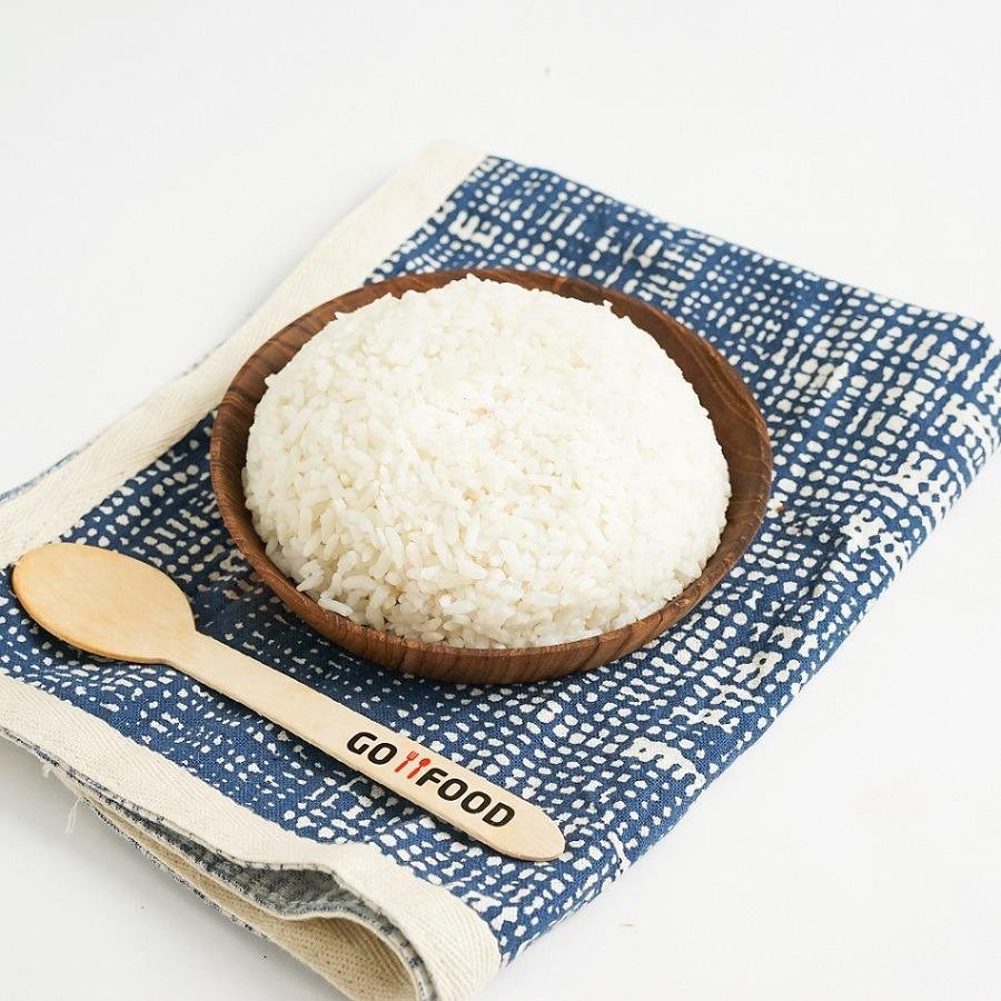 Nasi Putih menu Soen Yoe Resto, Belakang Pasar Baru