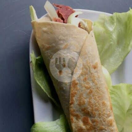 Roti Maryam Special menu Kebab Gue Aje, Warung Buncit Raya