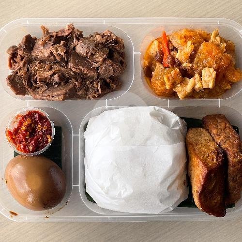 Nasi Gudeg Komplit menu Rempah Kita, Senayan City