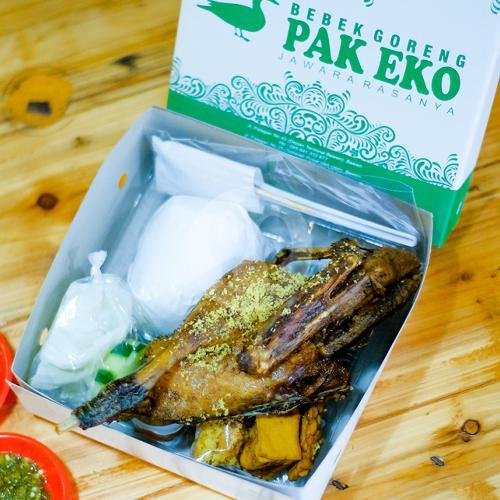 Bebek 1 Ekor Bakar menu Bebek Goreng Pak Eko 2, Ungaran