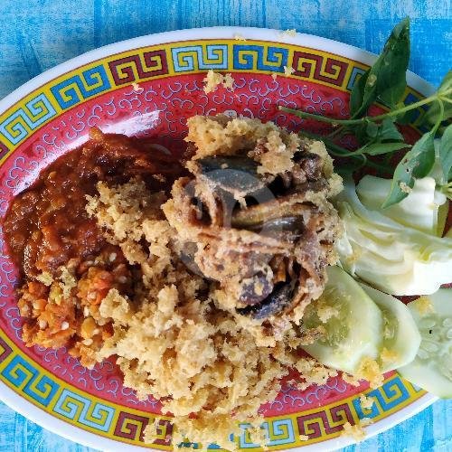 Nila Kremes + Sambal + Nasi menu Pecel Lele Kremes Pak Eko, Kasihan