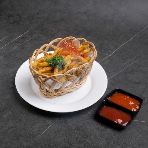 Crispy Cireng With Egg Salted Sauce menu 3 Cooks, Pekayon Raya